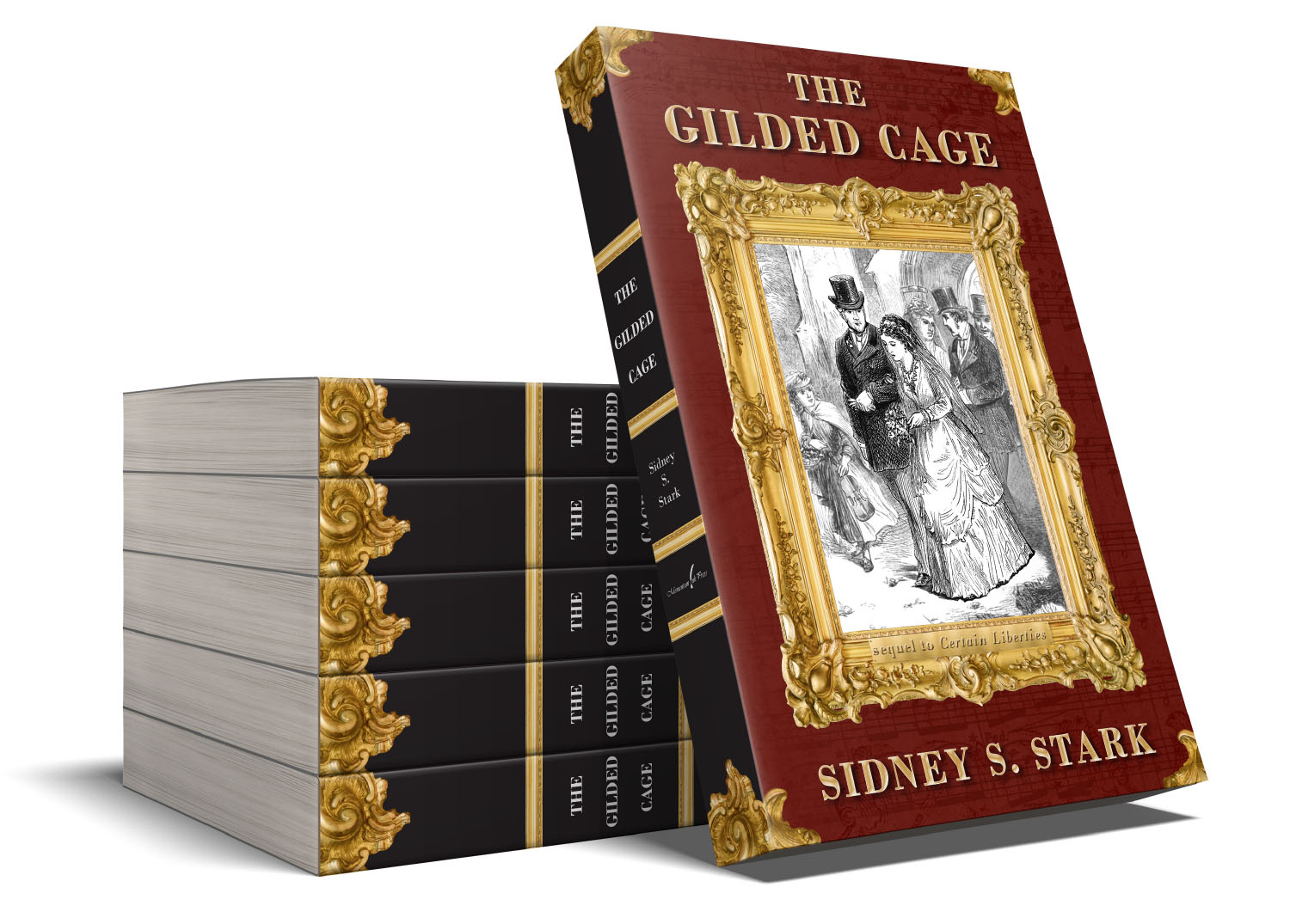 Cover Design for ‘The Gilded Cage’